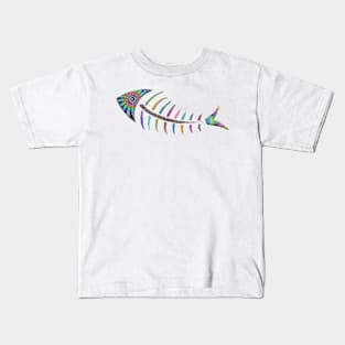 Fish Drawing Art Kids T-Shirt